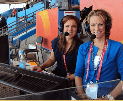 Beth Mowins and Cat Whitehill
